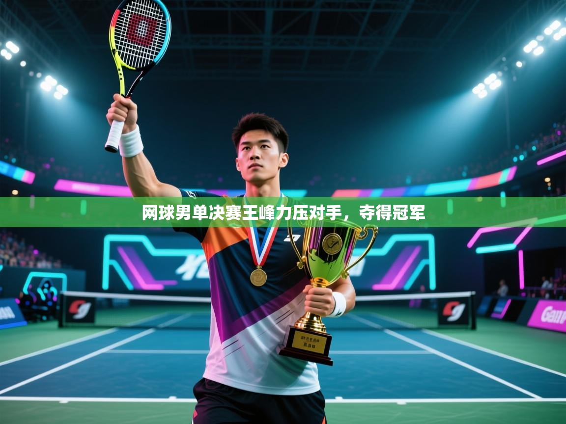 网球男单决赛王峰力压对手，夺得冠军